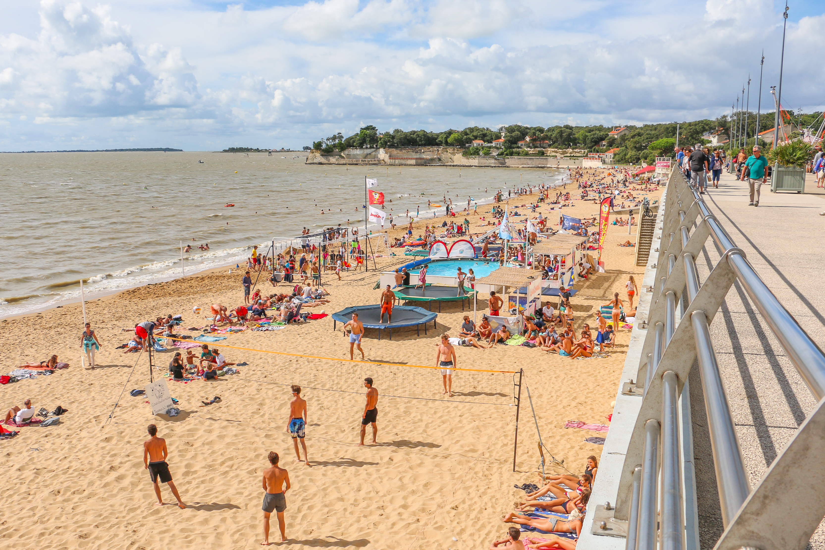 Grande Plage Fouras les Bains OT Rochefort Oc an Office De 