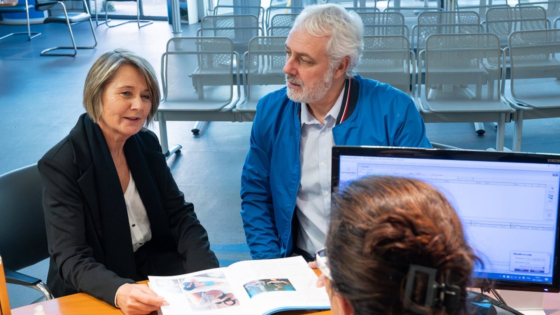 Accueil des curistes au centre thermal de Rochefort 