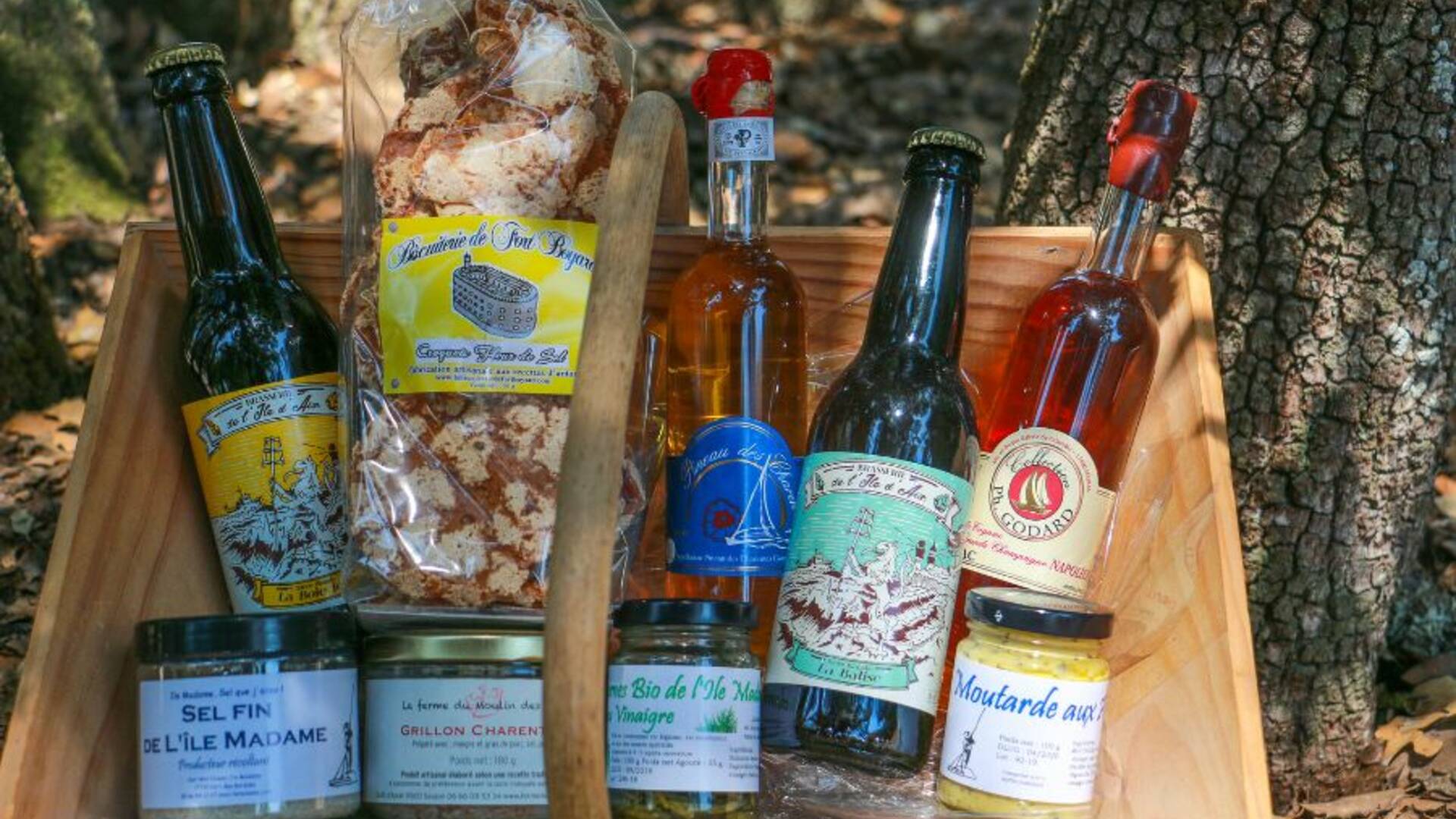 Les produits locaux disponibles en boutique ©J.Paulet