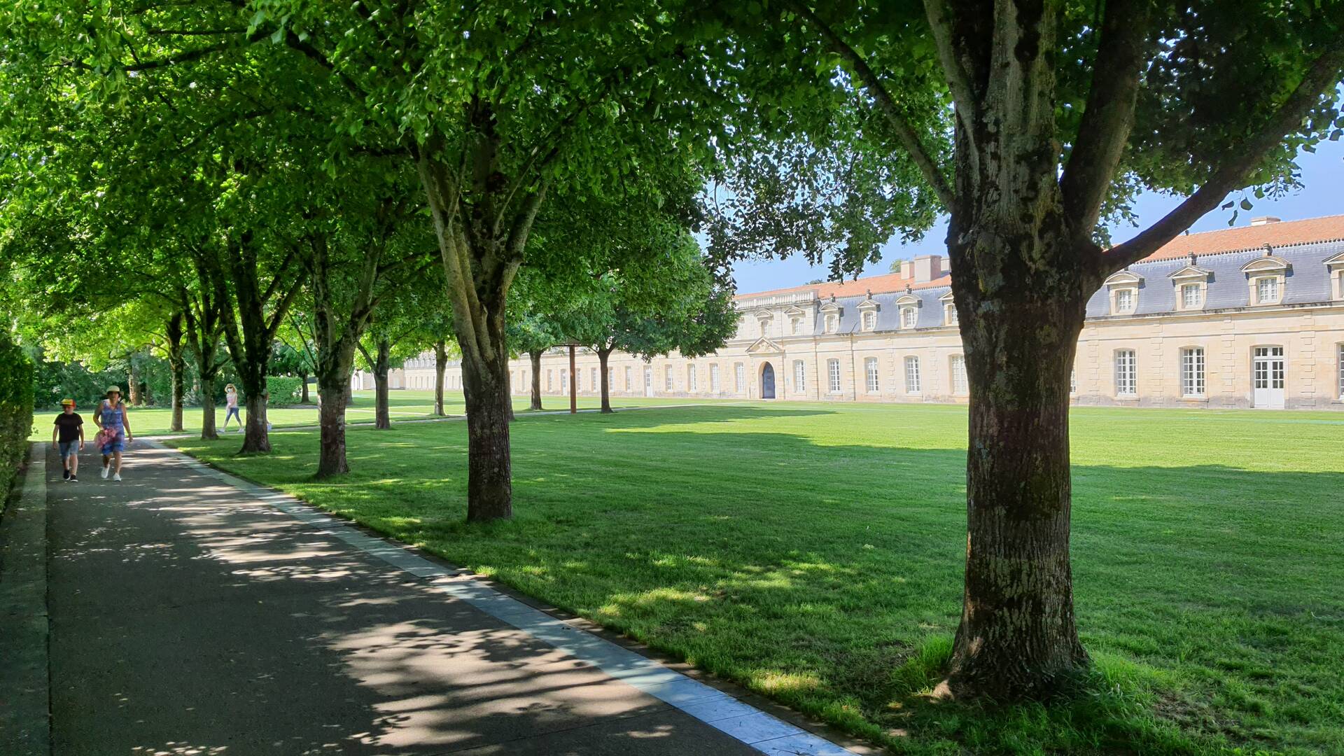 Jardins ombragés Corderie Royale