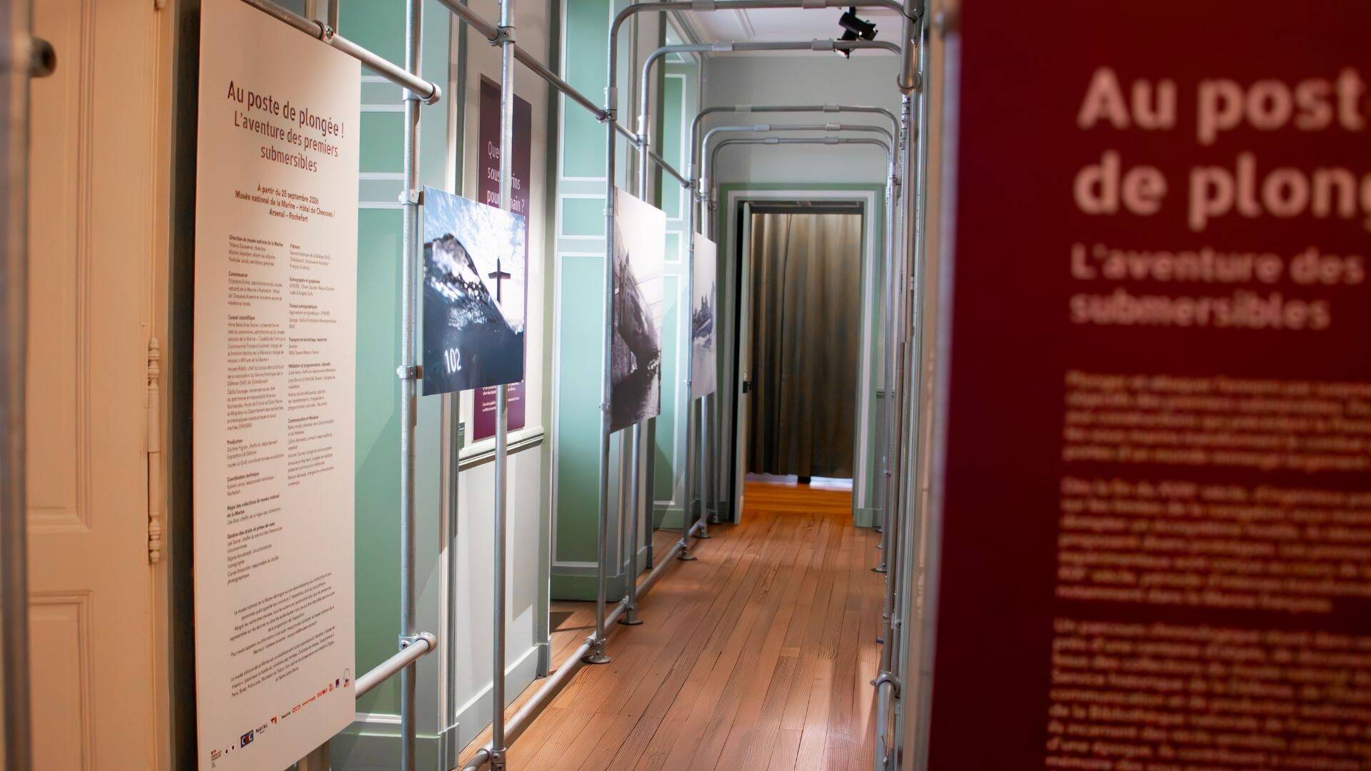 Exposition "Au poste de plongée ! L'aventure des premiers submersibles" au musée national de la Marine
