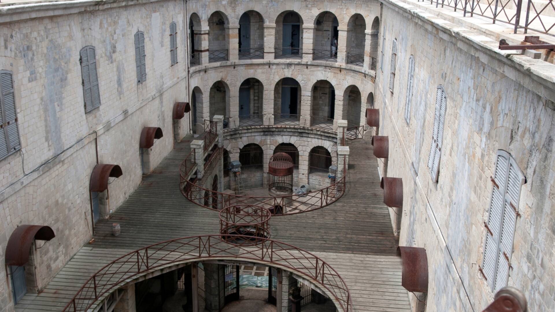 Intérieur du Fort Boyard