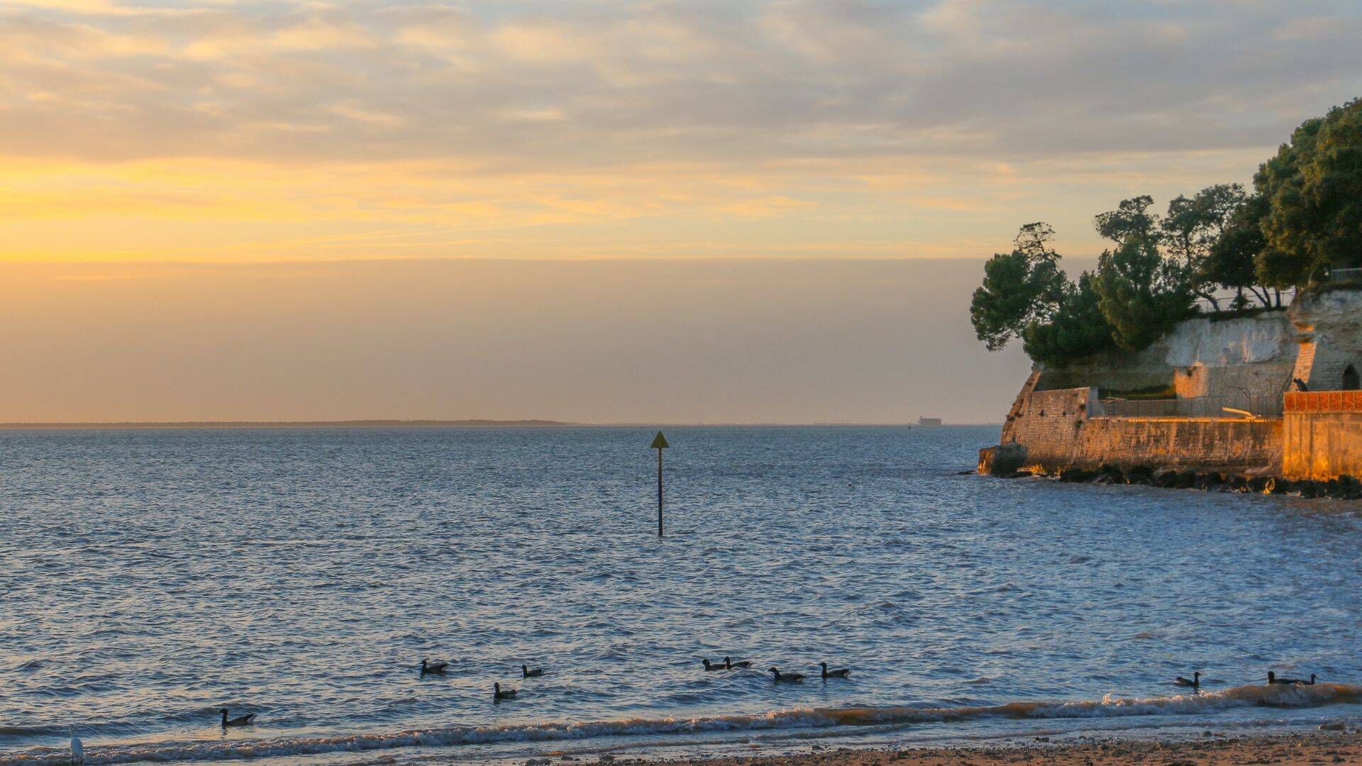 La grande plage de Fouras-les-Bains