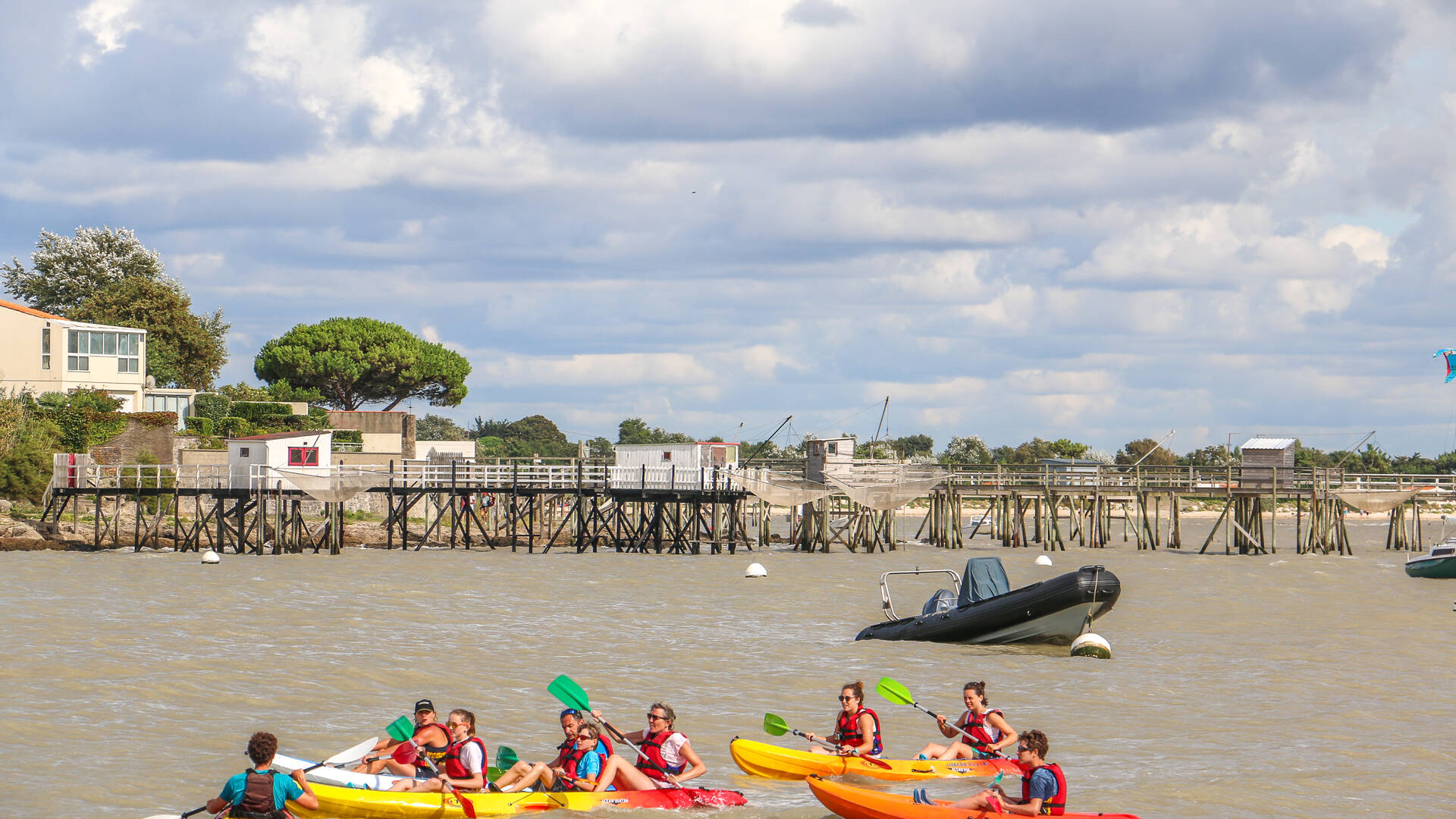Nautisme, randonnée en kayak avec Antioche Kayak à Fouras, Rochefort Océan 