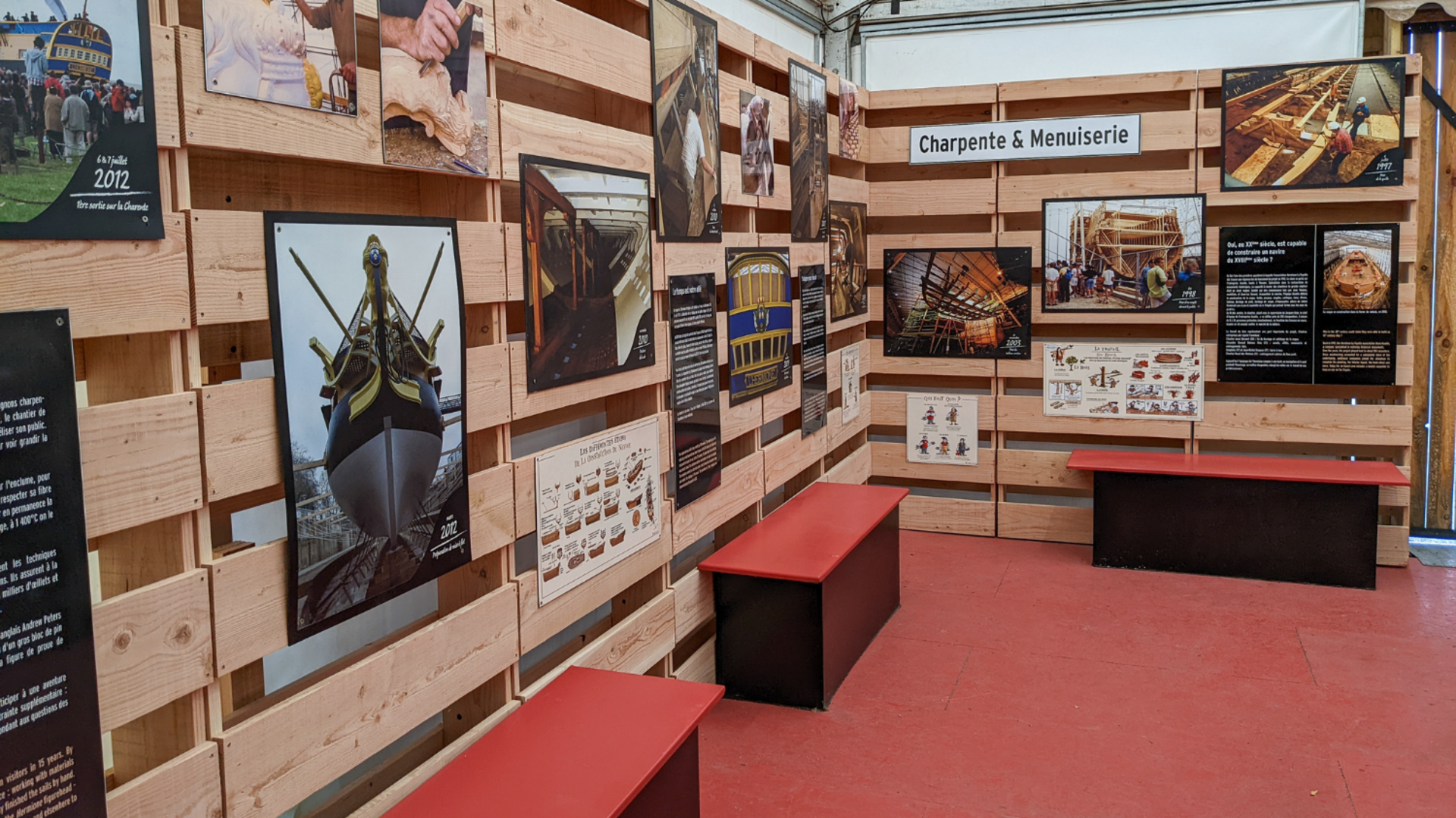 Exposition gratuite les ateliers de l'Hermione à Rochefort