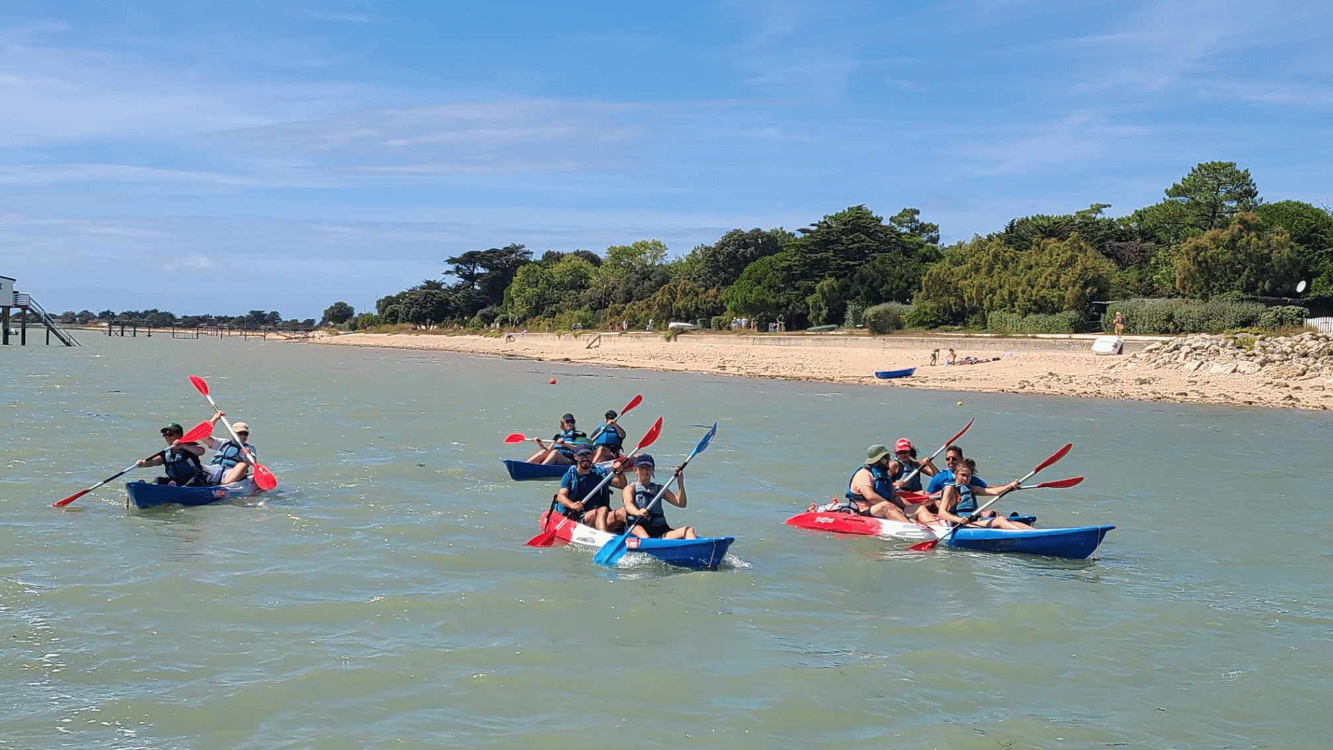 Kayak à l'île d'Aix 