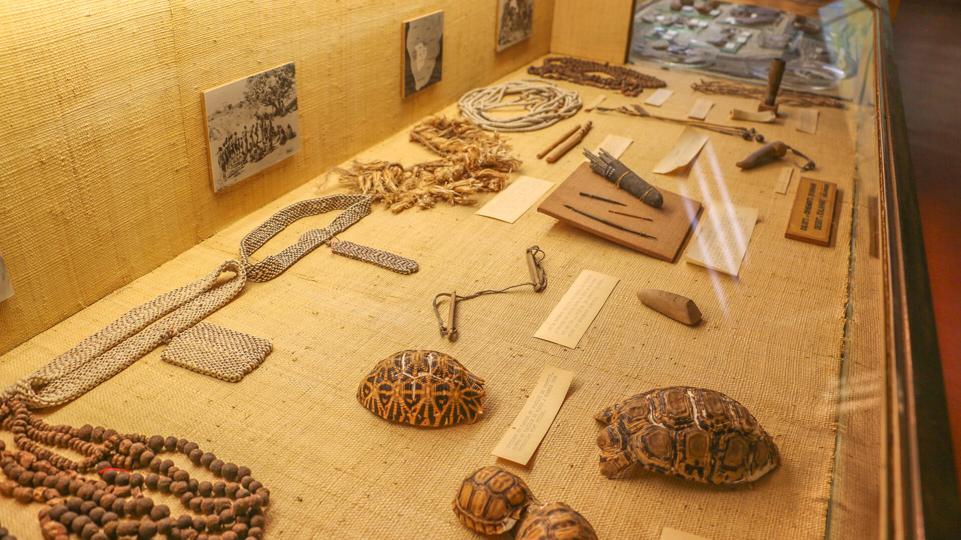 Objets africains au Muséum de l’île d’Aix