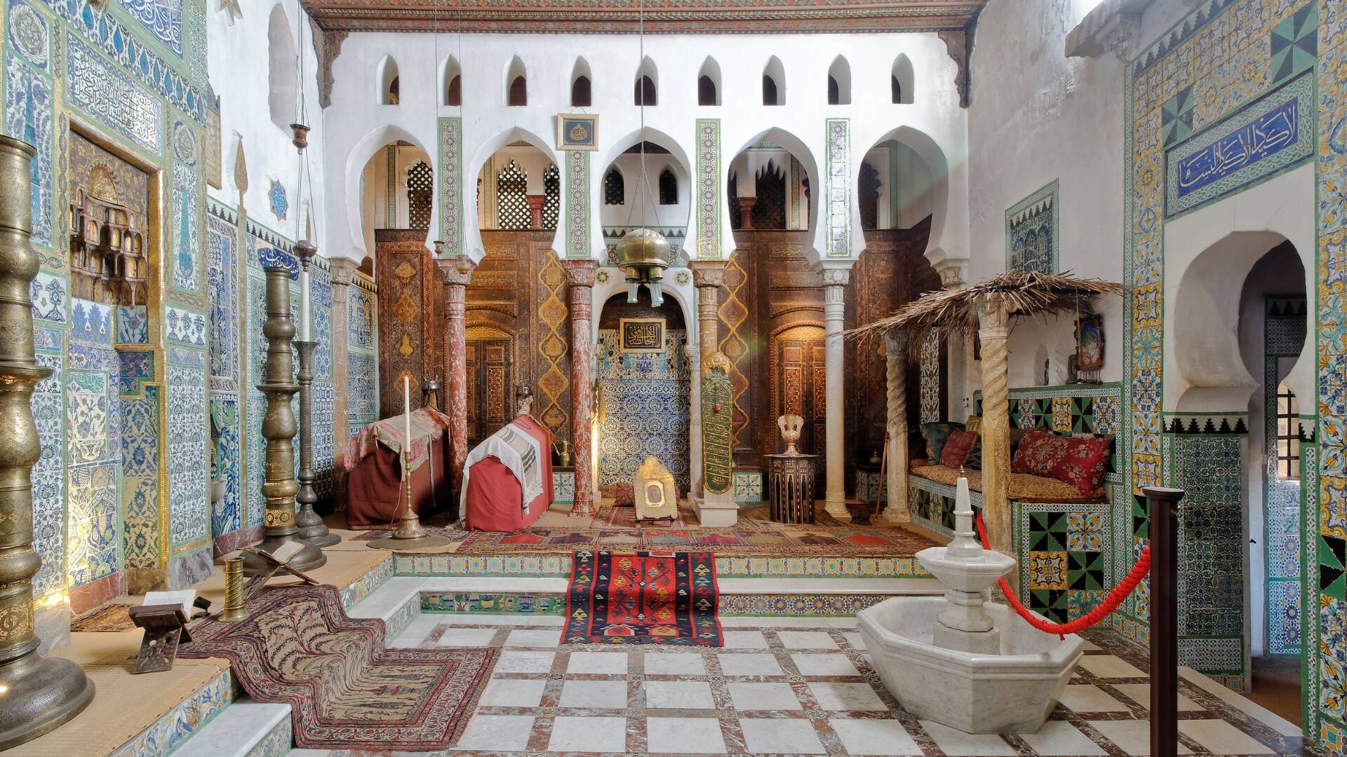 Mosquée au second étage de la Maison de Pierre Loti ©V.Lagardere Alienor