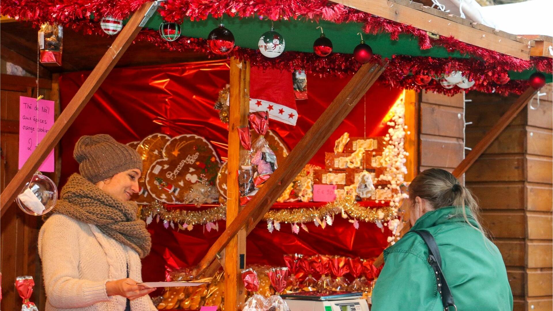 Chalet marché de noël Rochefort