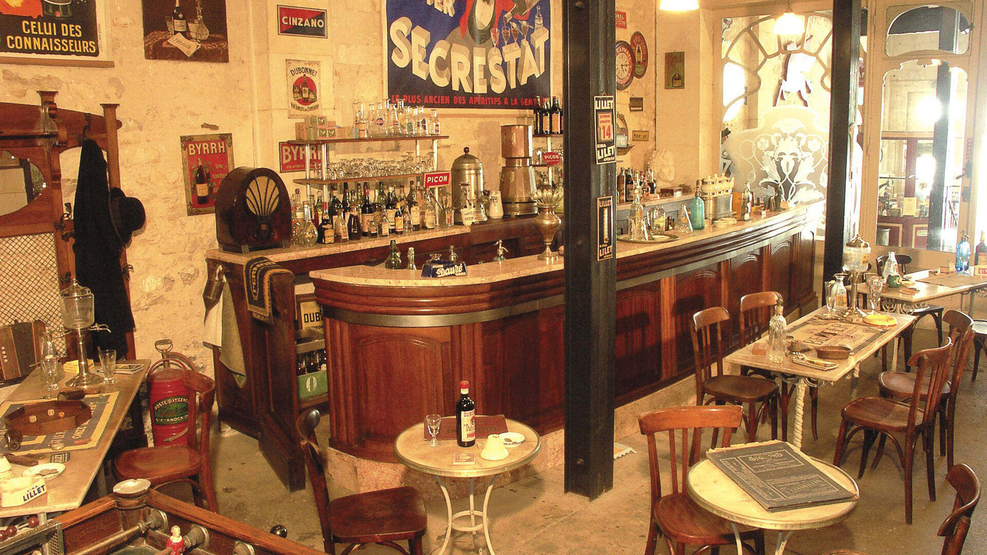 Le bistrot du musée des commerces d'Autrefois, Rochefort, Rochefort Océan   