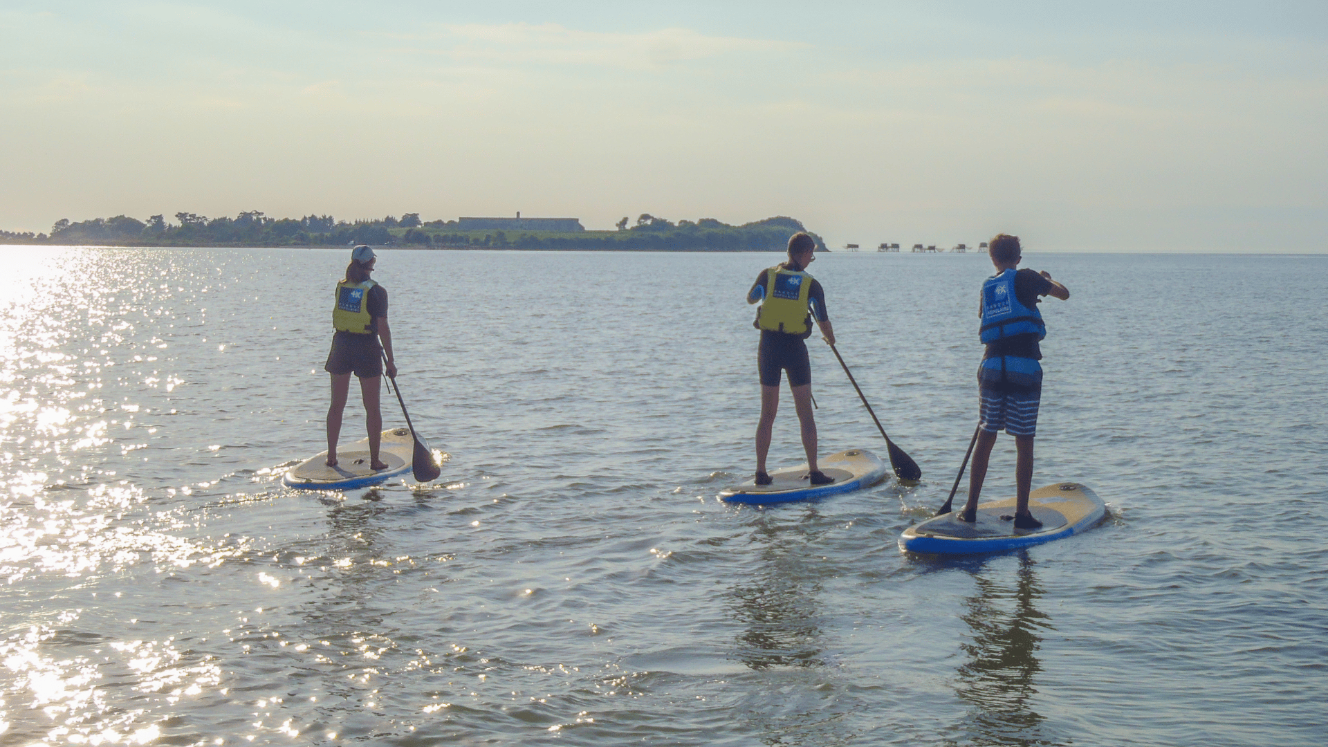 Paddle à Rochefort Océan