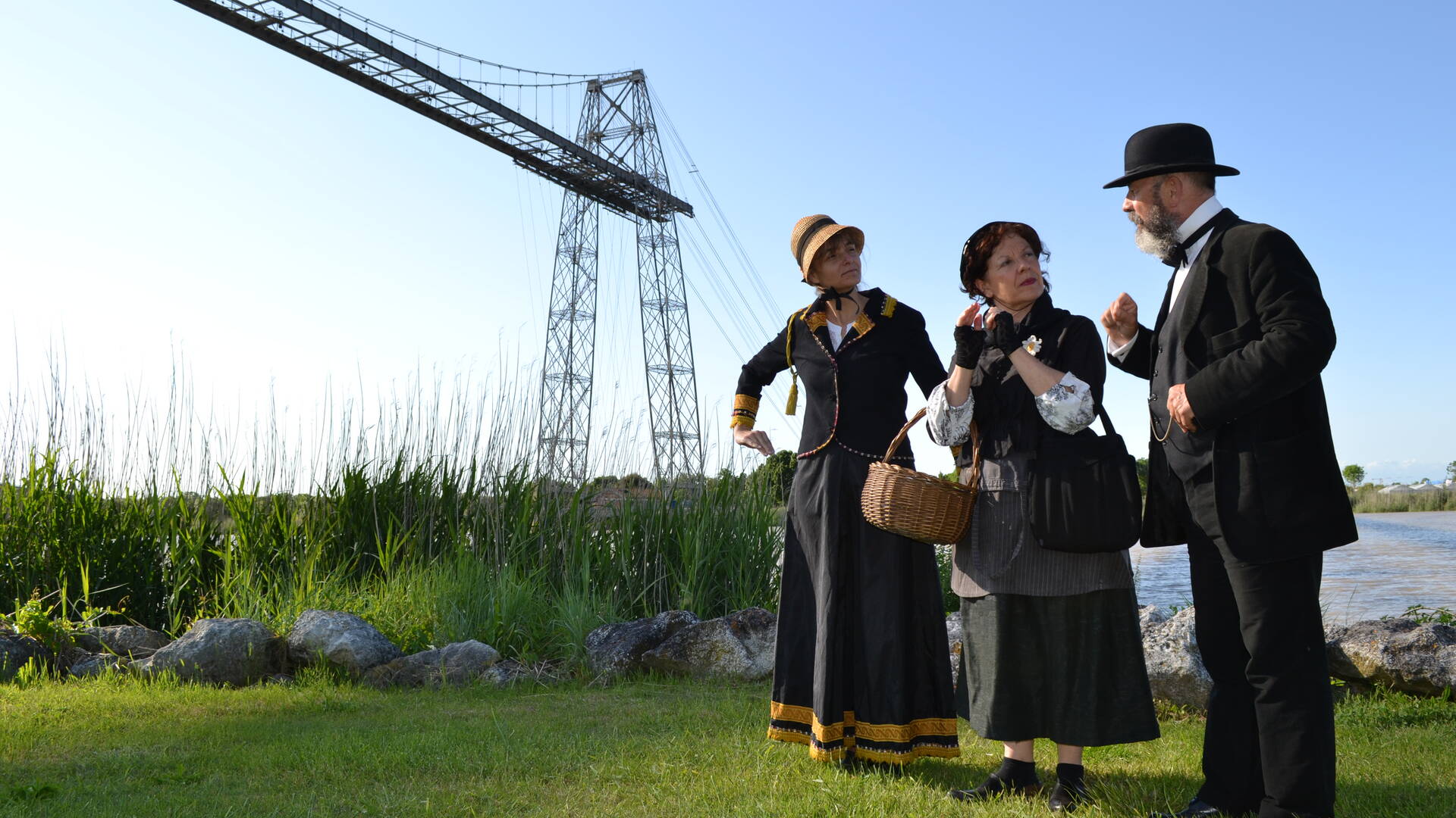 Visite théâtralisée "Ferdinand Arnodin ou l'aventure des ponts", Rochefort, Rochefort Océan 