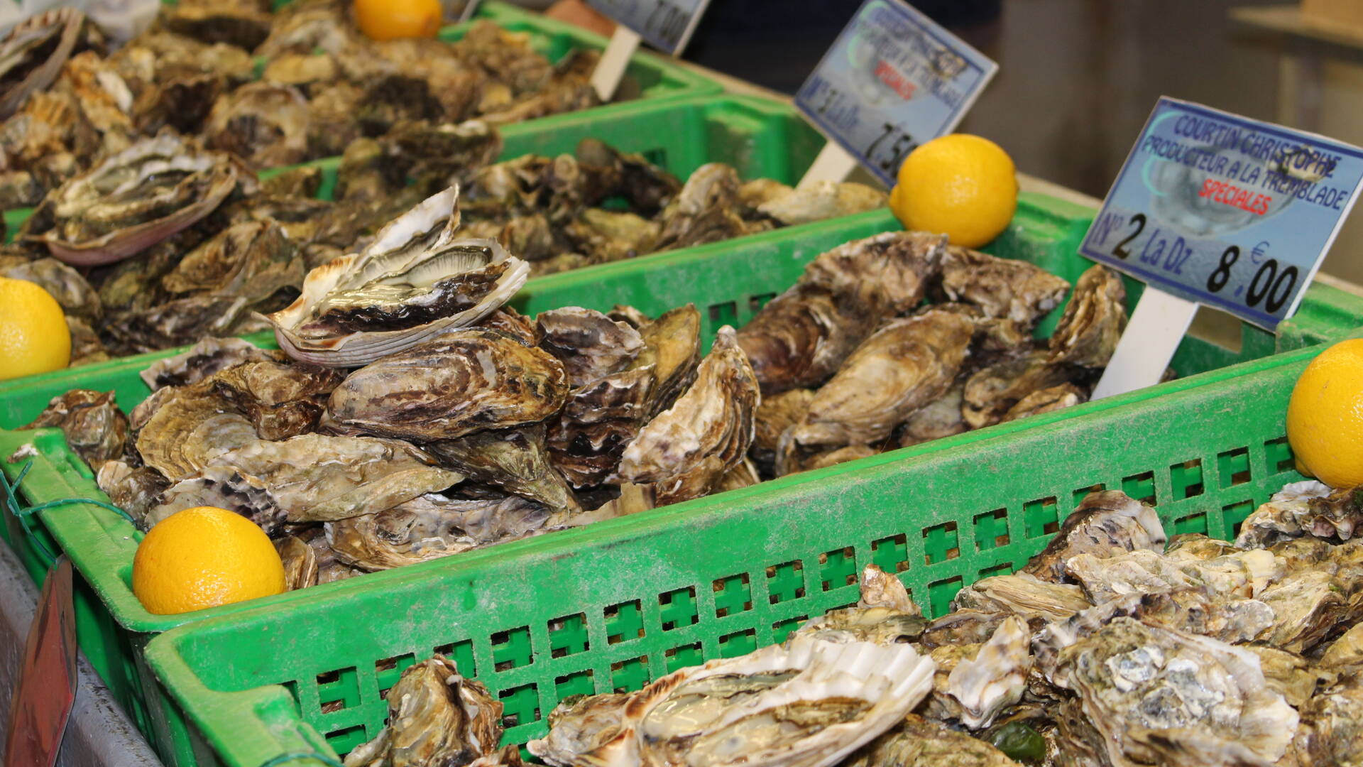 Le marché couvert de Rochefort, les halles, Rochefort Océan