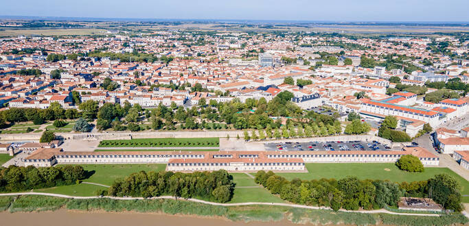 Rochefort, port of the frigate Hermione