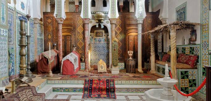 Mosquée au second étage de la Maison de Pierre Loti ©V.Lagardere Alienor