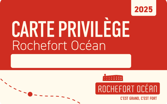  La Carte Privilège Rochefort Océan 2025