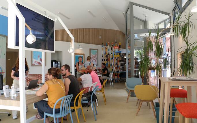 Ein herzlicher Empfang im Tourismusbüro Rochefort Océan erwartet Sie © OTRO - Charlène Félicité