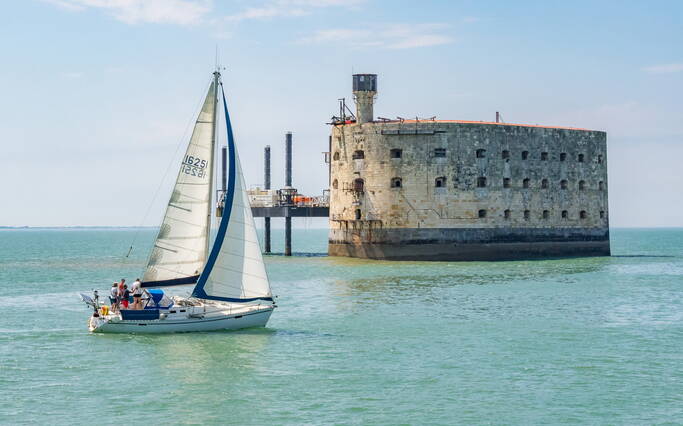Bootsfahrt um Fort Boyard