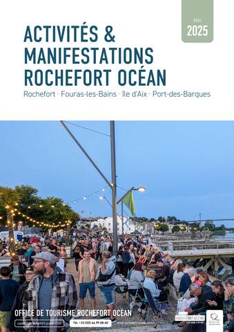 Couverture de l'agenda Rochefort Océan de mai 2025 © OTRO - Caroline Jarry Couverture de l'agenda Rochefort Océan de mai 2025 © OTRO - Caroline Jarry