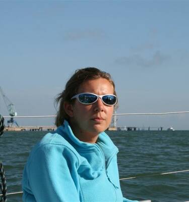 Audrey, chef de base du Club Nautique Rochefortais, Rochefort Océan