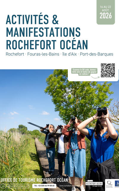 Agenda Rochefort Océan - du 16 au 22 août 2026