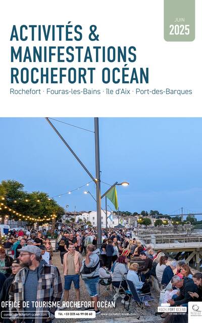 couverture agenda Rochefort Océan juin 2025