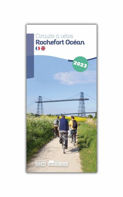 Page de couverture de la brochure Circuits à vélo de la destination Rochefort Océan - 2023
