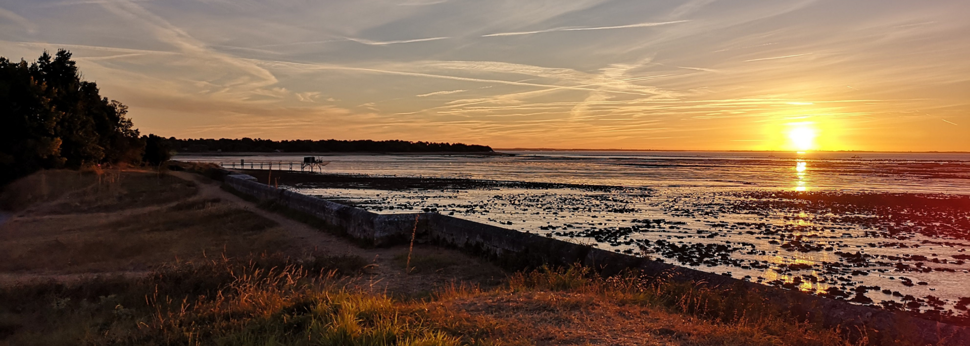Lever de soleil sur l'île d'Aix ©Caroline Jarry