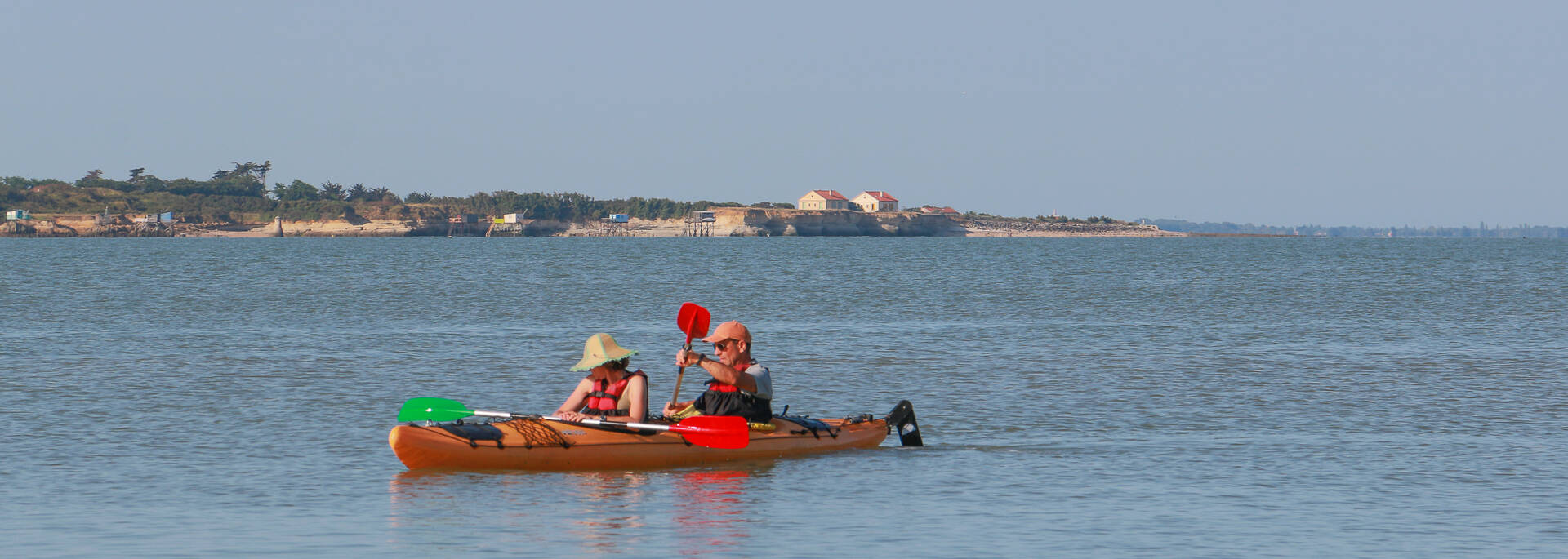 Découverte de l'estuaire de la Charente en kayak - © Julie Paulet