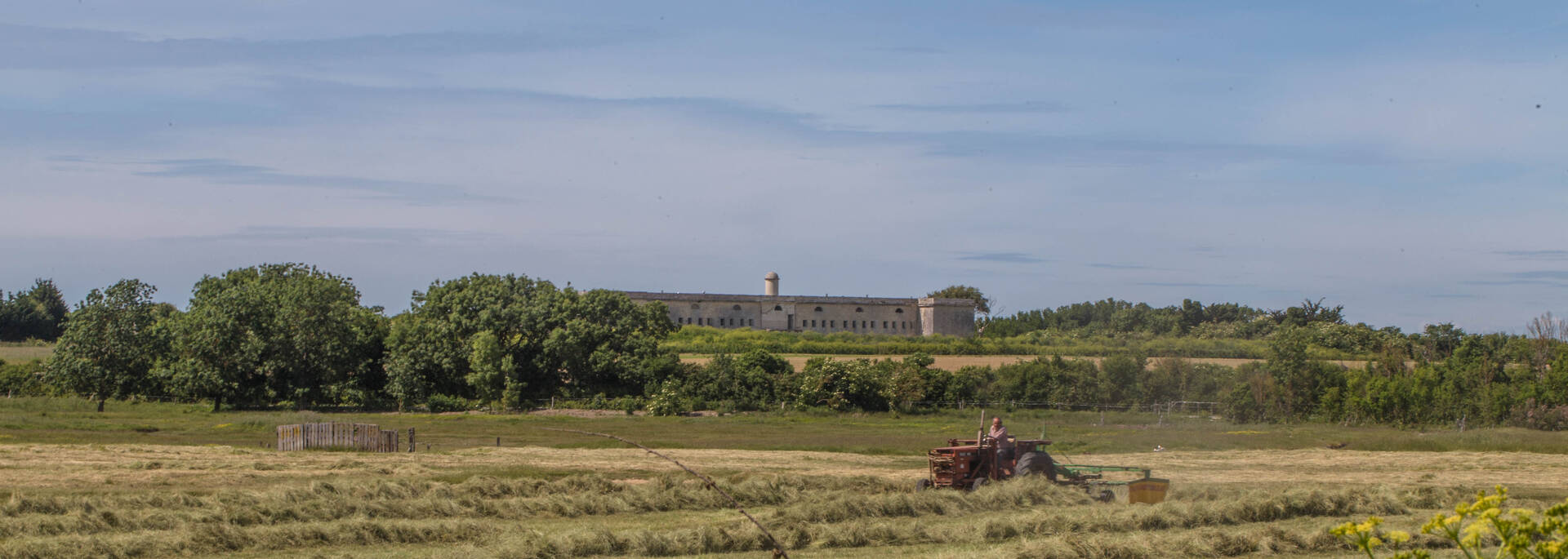 Le fort de l'île Madame