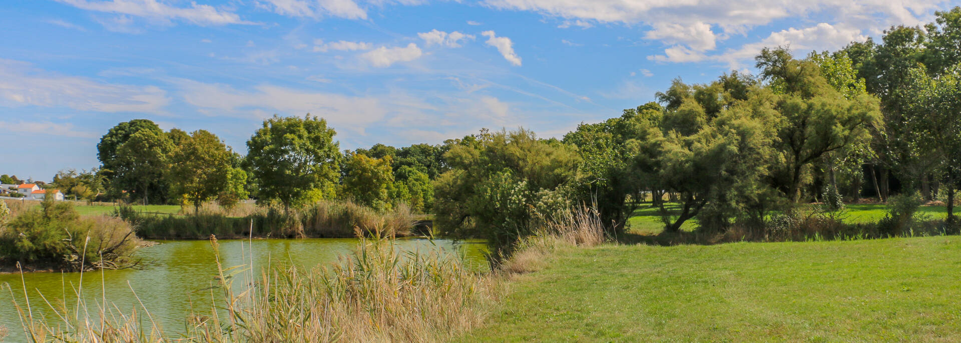 Le lac des Rouches à Port-des-Barques