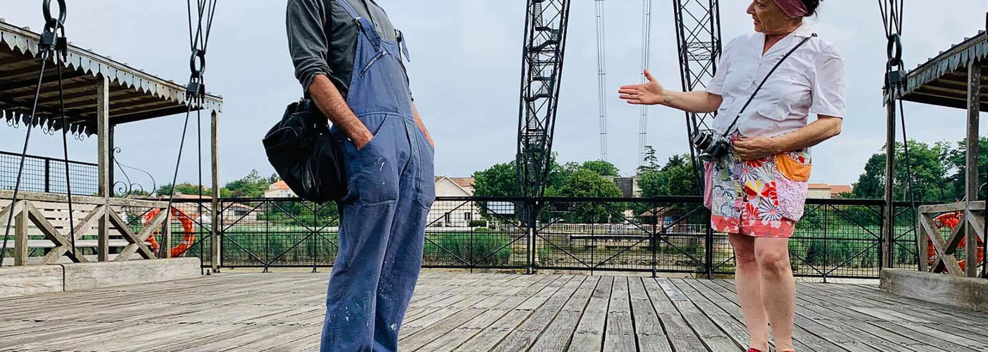 Les visites théâtralisées du pont transbordeur 