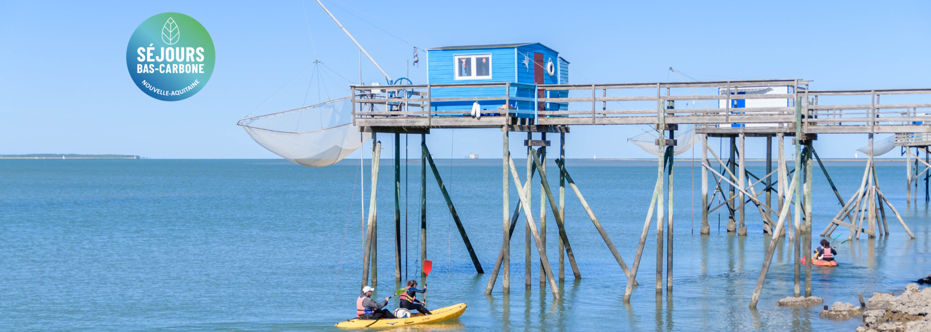 Kayak dans l'estuaire de la Charente © Laurent Petillon 