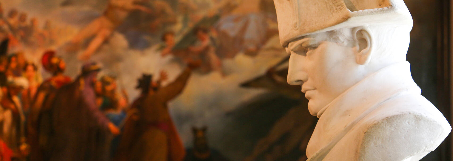 Buste de Napoléon, à voir sur l'Ile d'aix