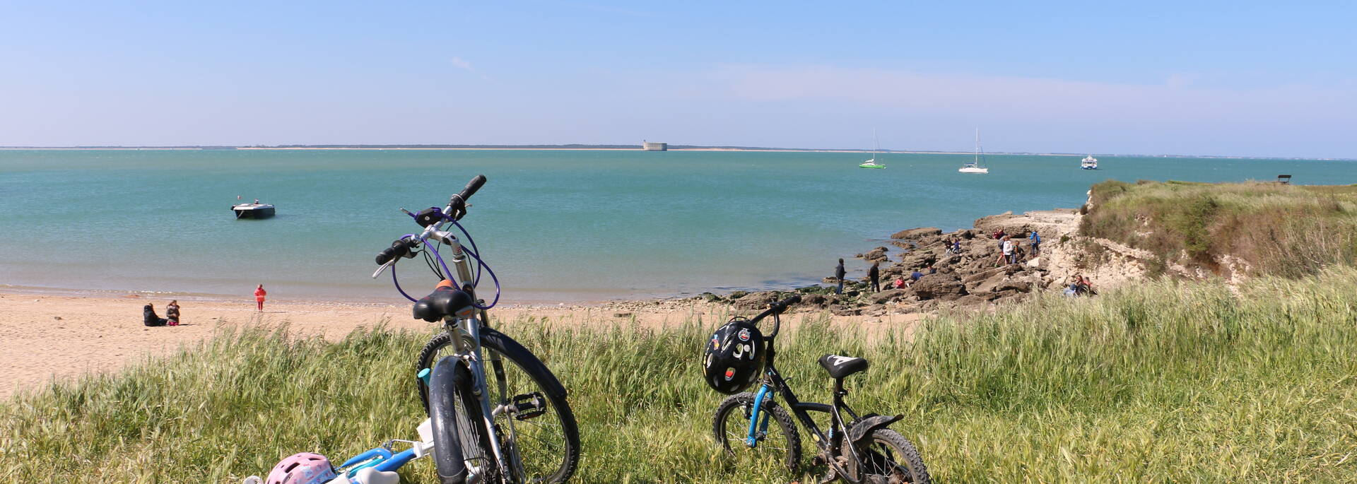 L'île d'Aix en famille à vélo 