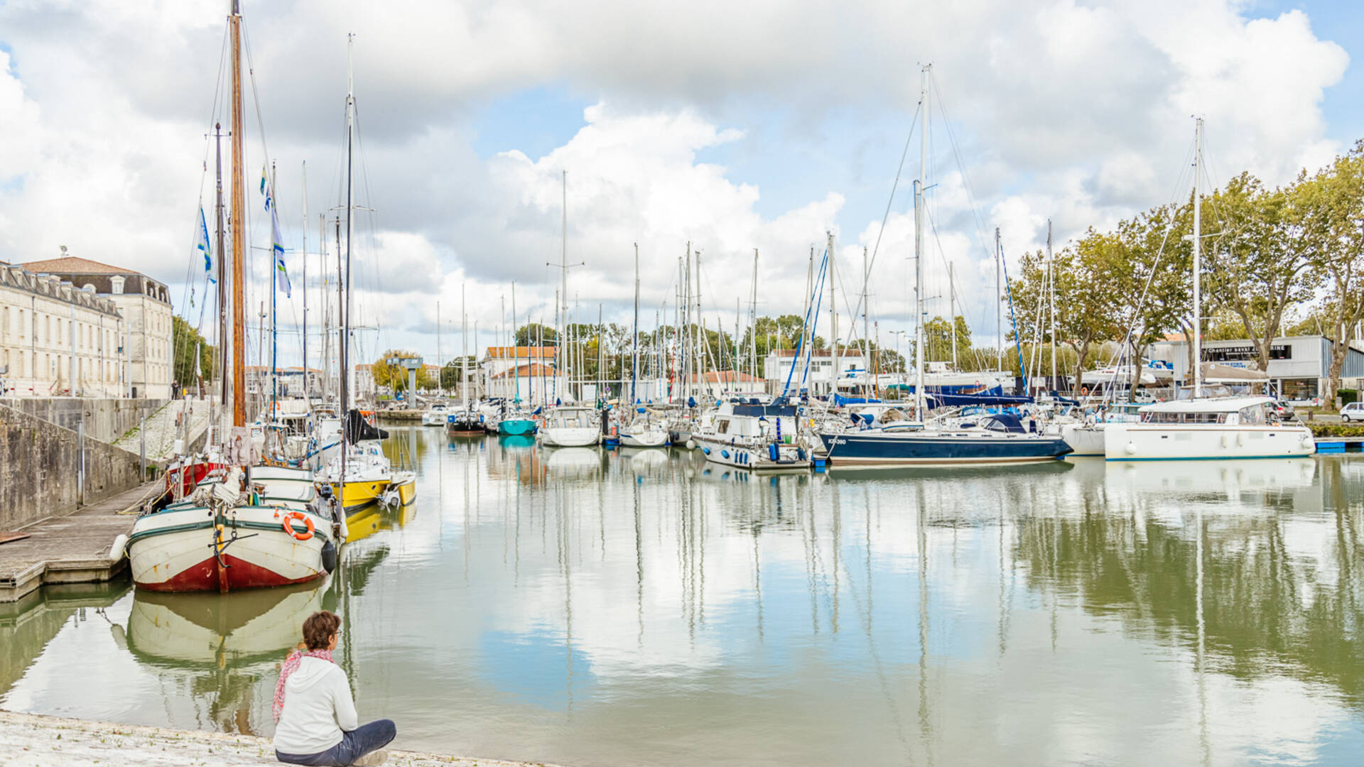 Port de plaisance de Rochefort © F.Makhlouf 
