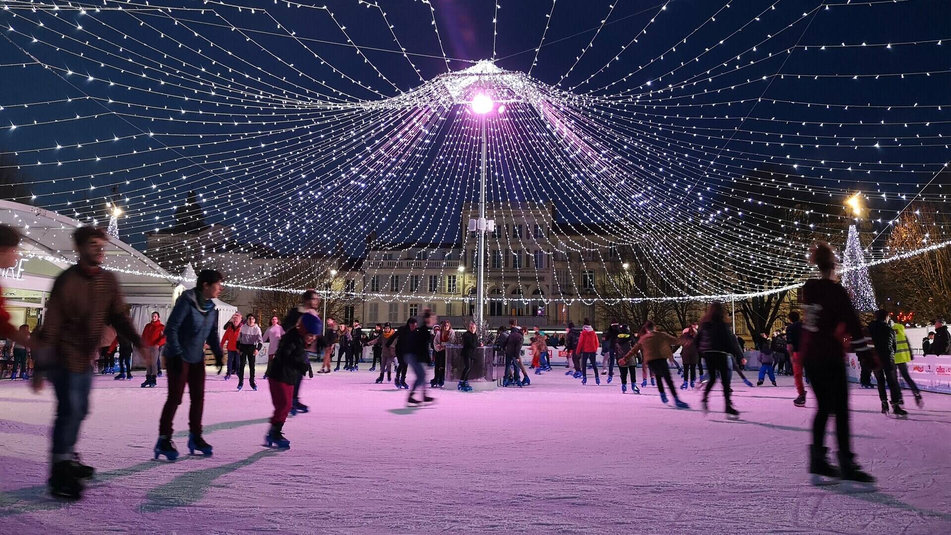 patinoire de Rochefort nuit