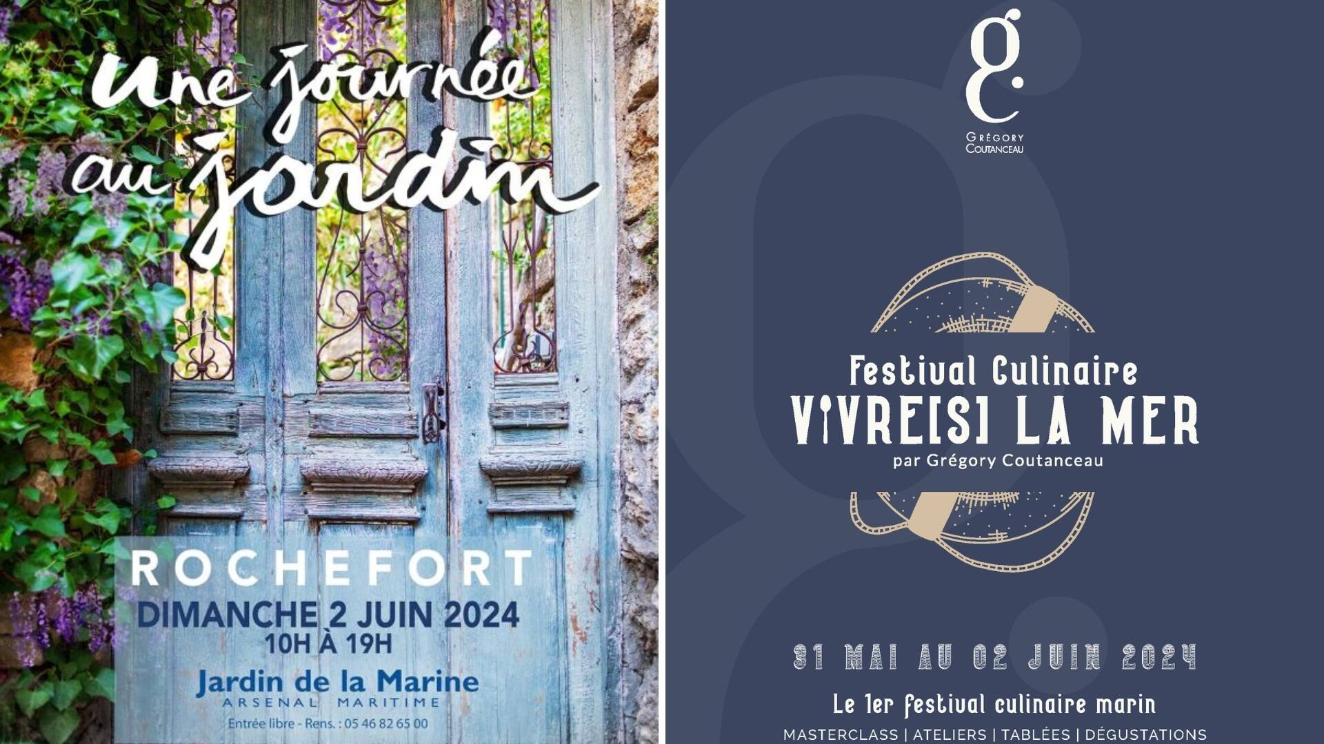 Une journée au jardin et festival culinaire à Rochefort