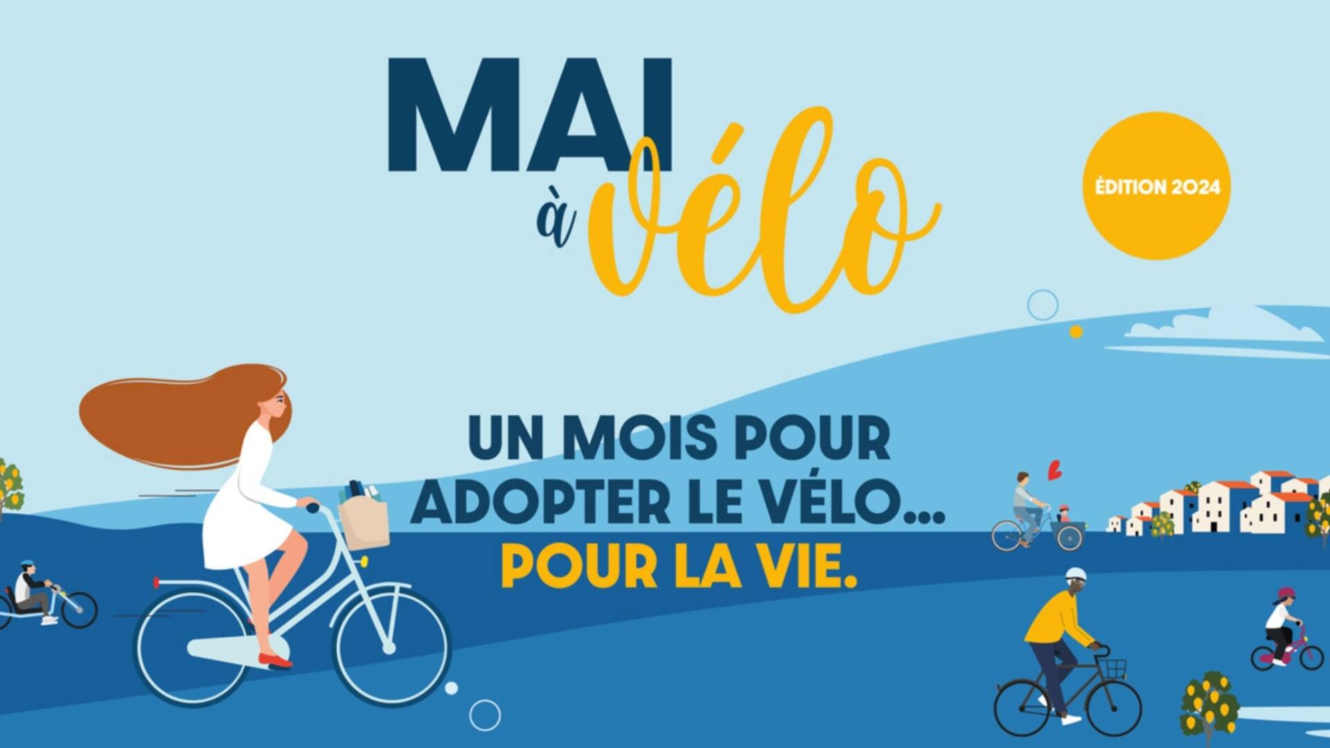 Mai à vélo