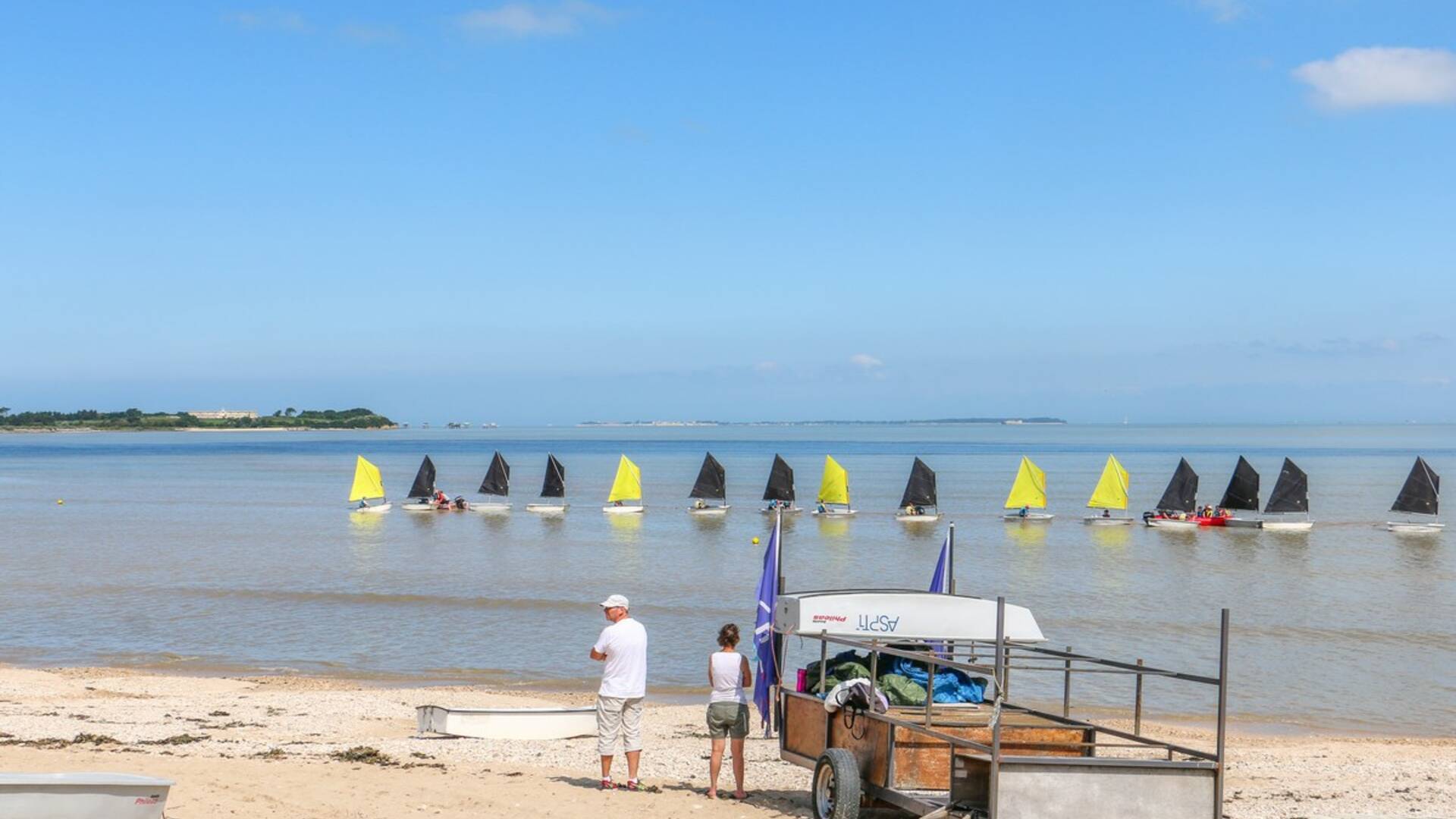 Stage d'optimist - Ecole de voile © Steven Boutin 
