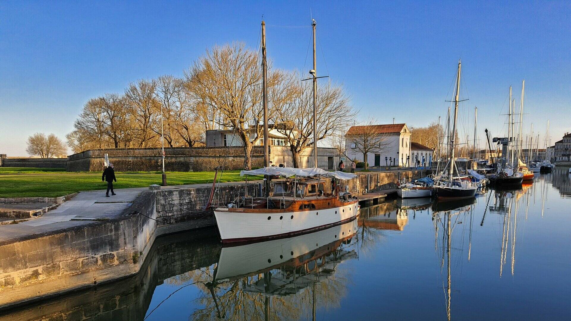 Port de plaisance de Rochefort © C.Ecale