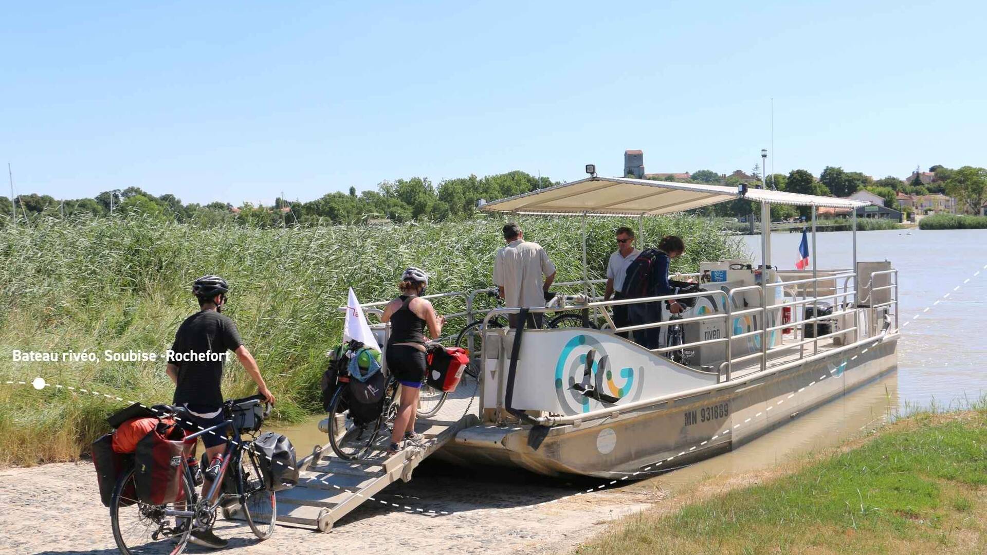 Bateau passeur Rochefort Soubise