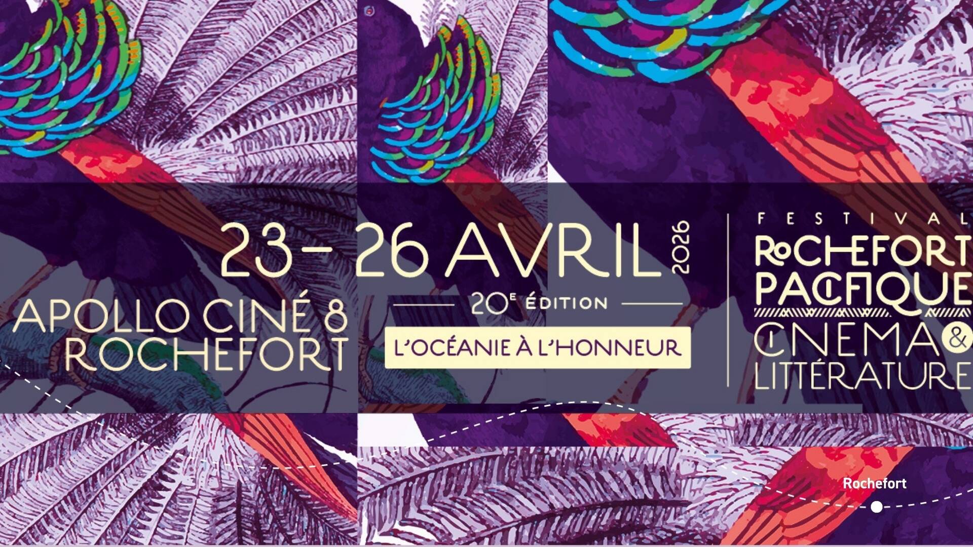 Festival Rochefort Pacifique 23 au 26 avril 2026