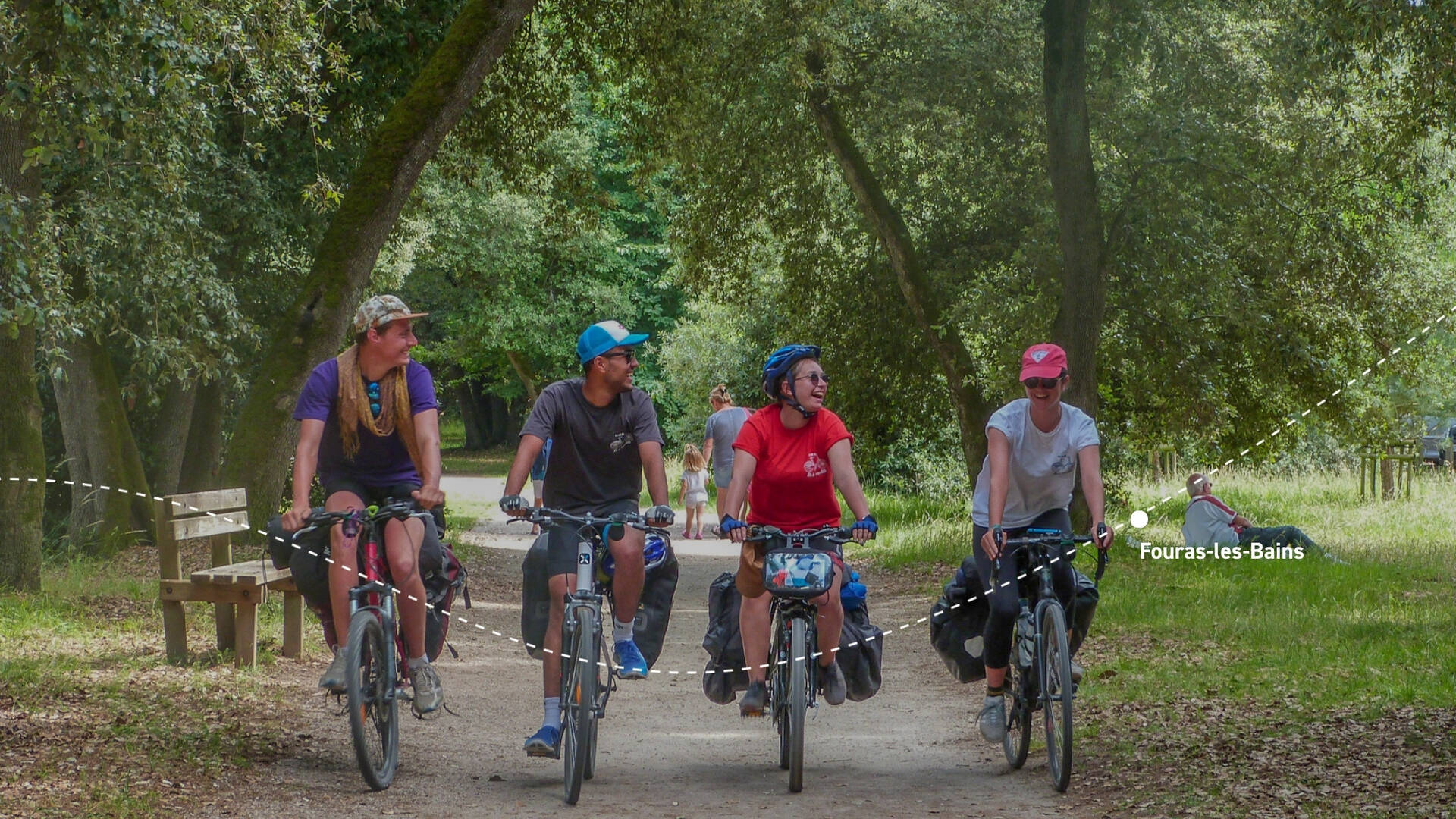 Mai à vélo dans le Bois vert de Fouras-les-Bains - Flowvélo et vélodyséee