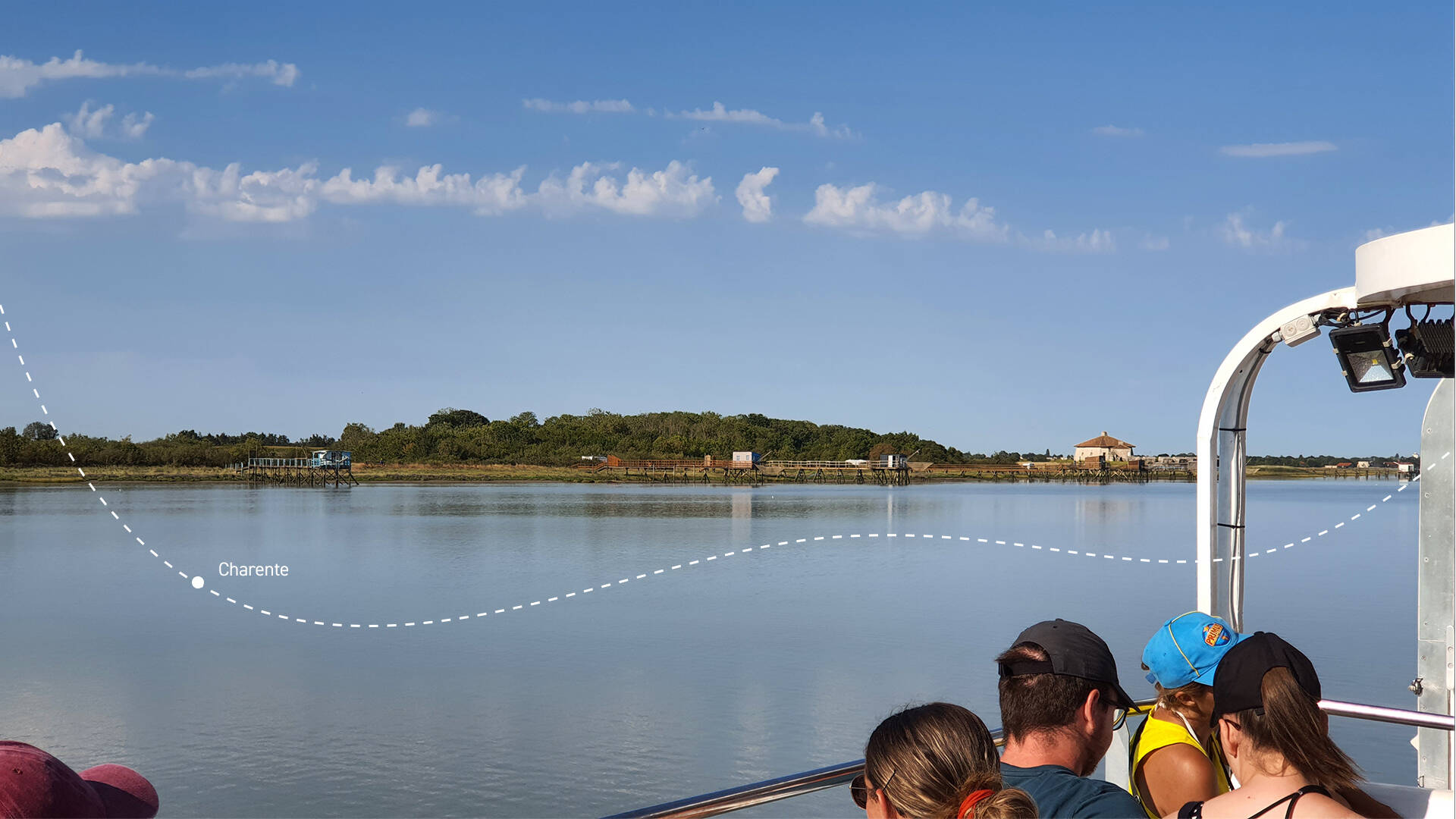 croisières sur la Charente au départ de Rochefort©C.Ecale