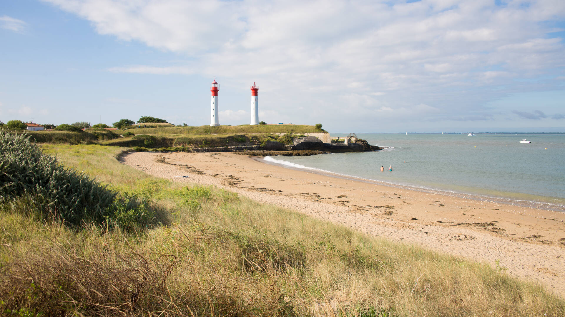 Der Leuchtturm auf der Île d'Aix © Simon David