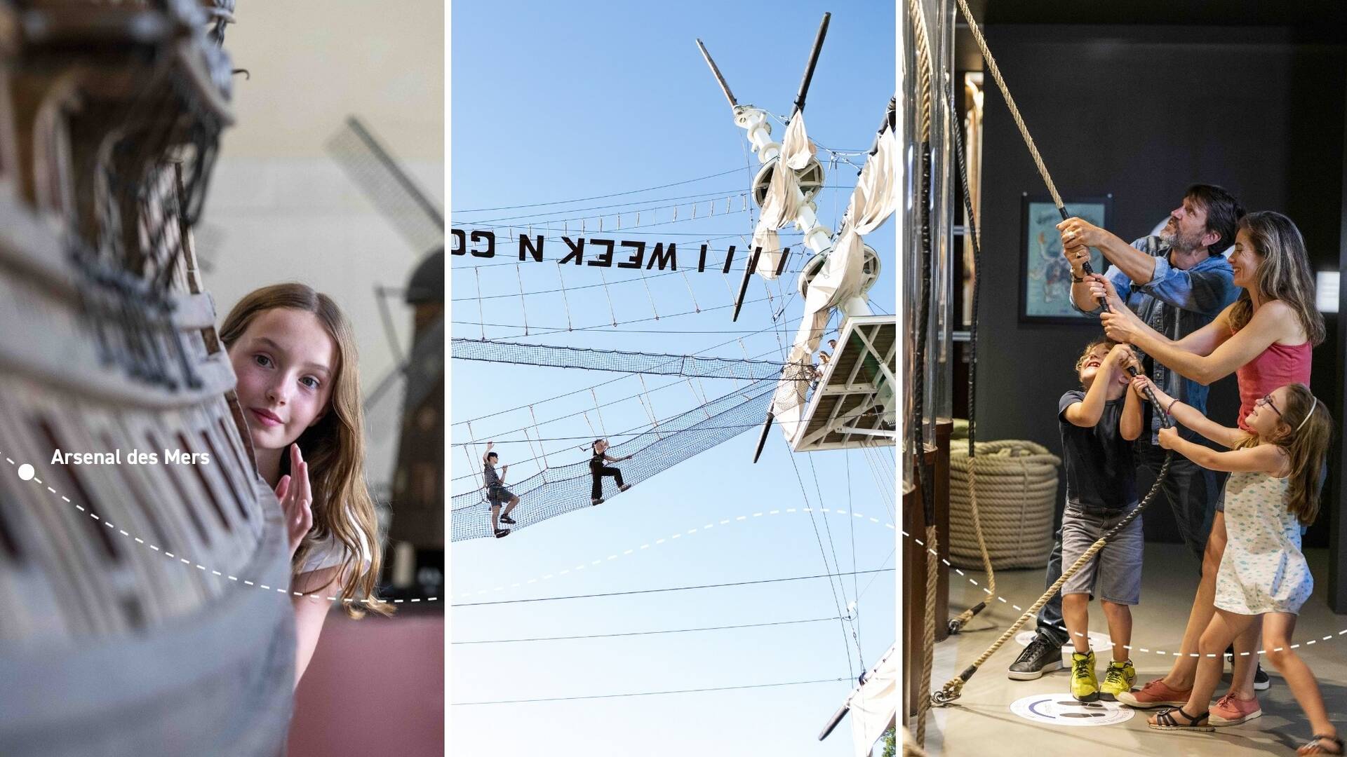L'arsenal des Mers en famille vacances de printemps à Rochefort