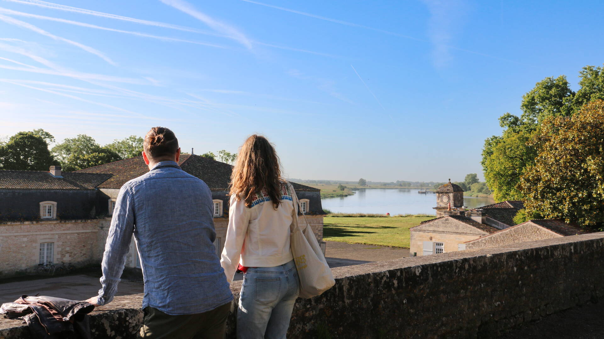 Vue au dessus de la Corderie Royale à Rochefort © Caroline Jarry