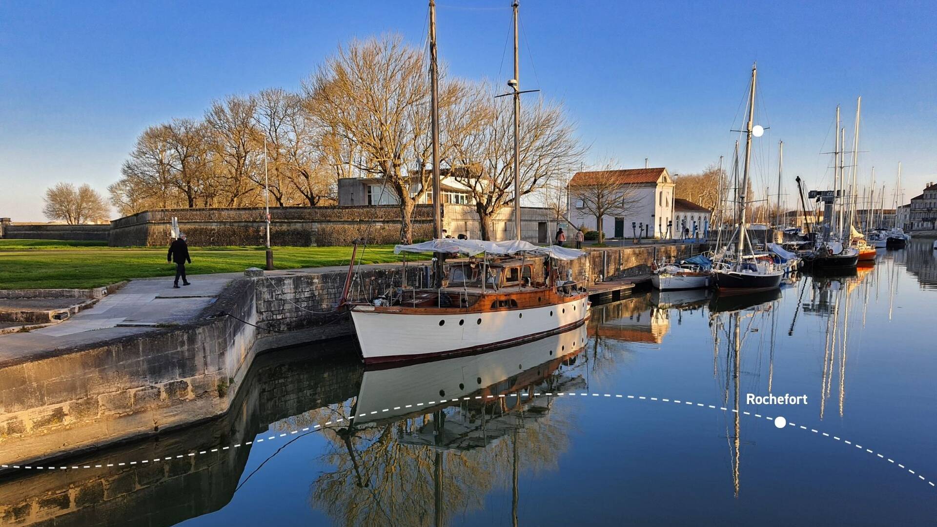Port de plaisance, Rochefort ©C.Ecale