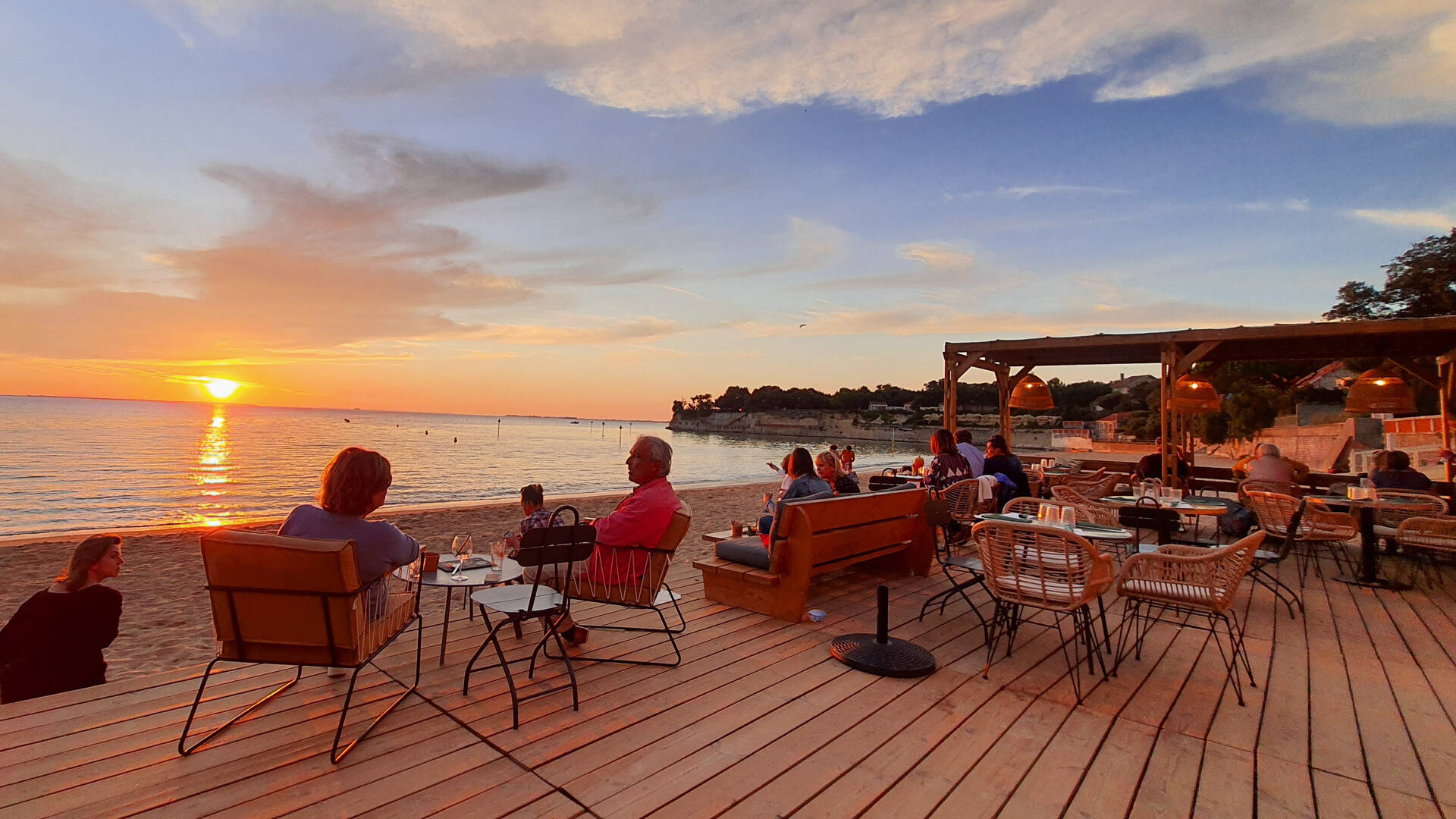 Terrasse Grande Plage de Fouras ©C.Ecale